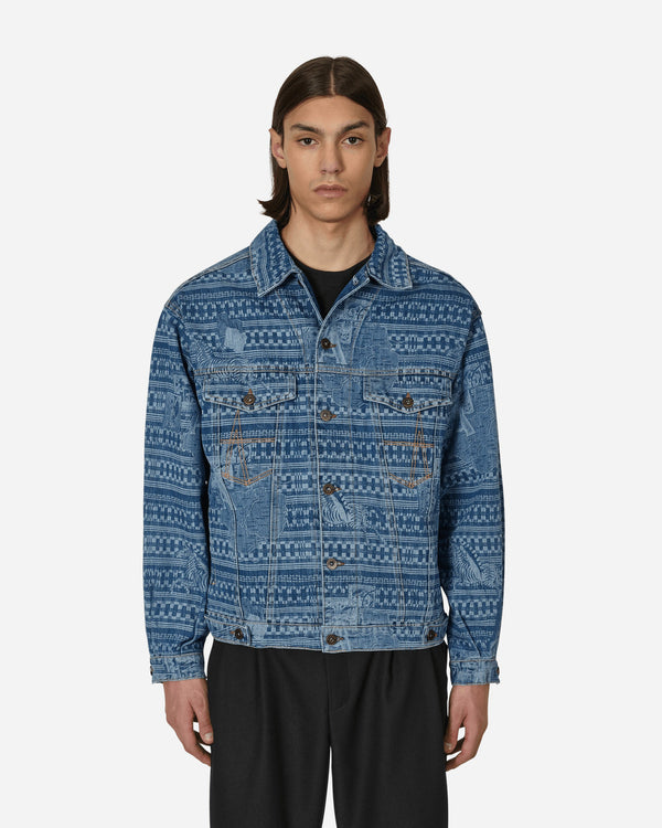 Ahluwalia Kampala Denim Jacket Blue