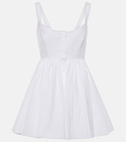 Alaïa Cotton poplin skater dress