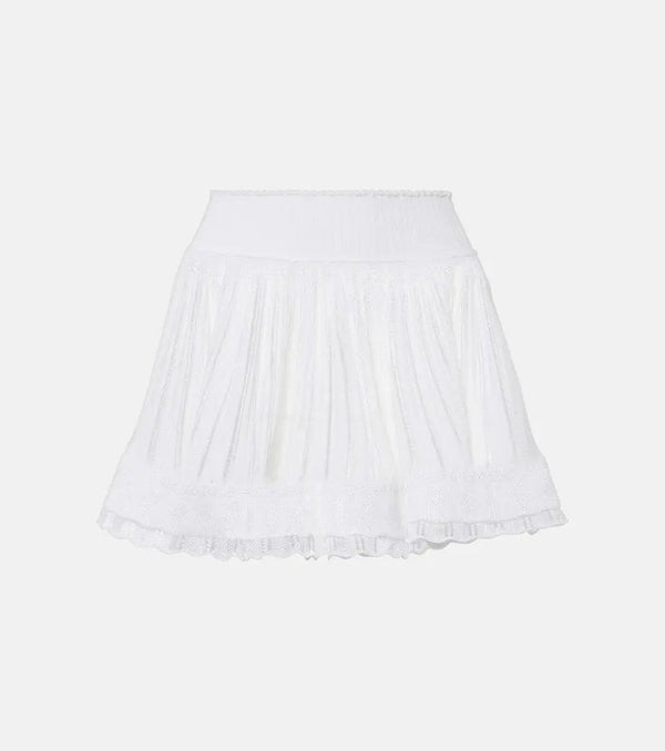 Alaïa Crinoline pleated shorts | LYBSTORE