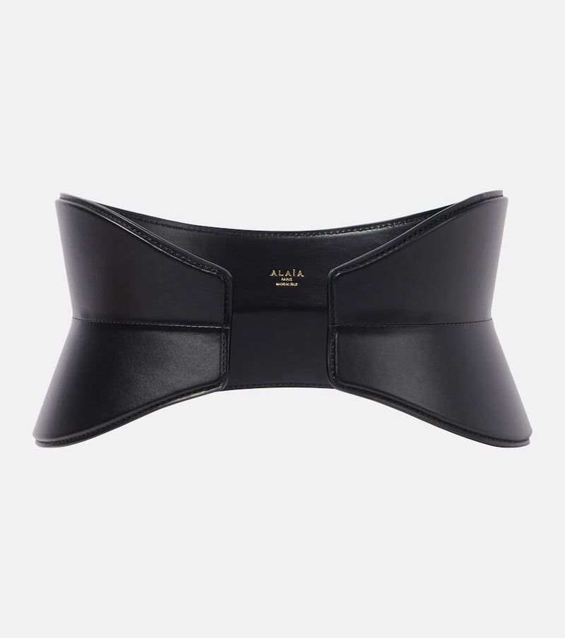 Alaïa Flex wide leather belt