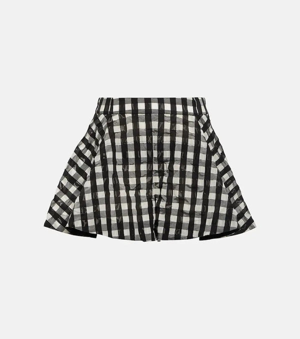 Alaïa Gingham shorts | LYBSTORE