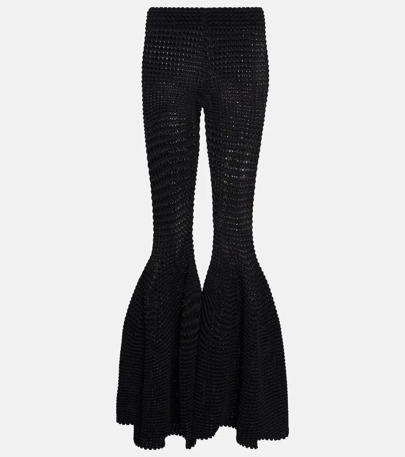 Alaïa High-rise flared pants