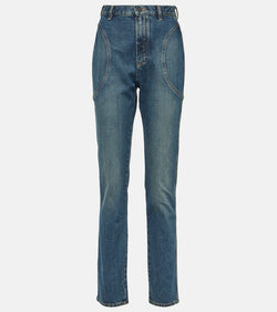 Alaïa High-rise slim jeans