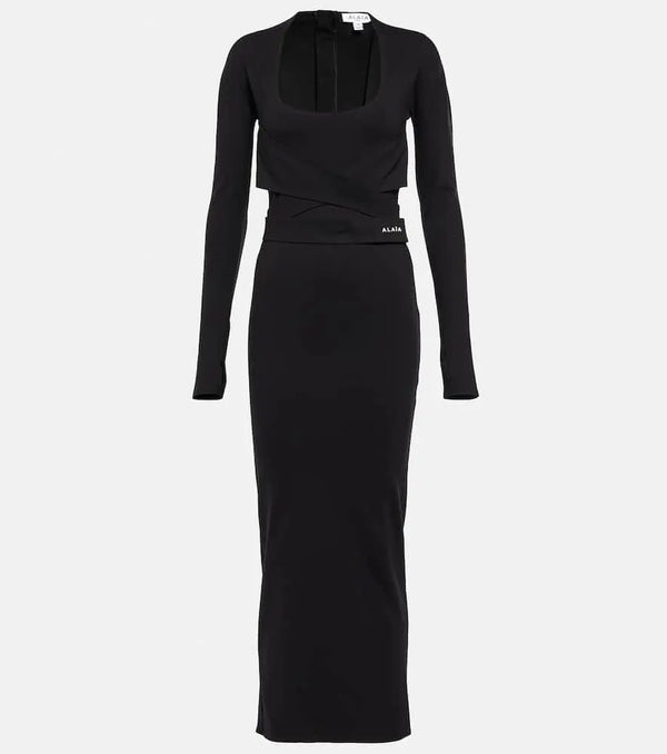 Alaïa Jersey midi dress | LYBSTORE