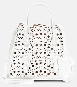 Alaïa Le Mina 16 Vienne Wave leather tote bag