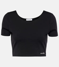 Alaïa Logo crop top | LYBSTORE