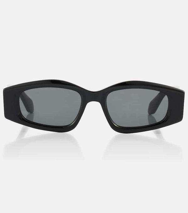 Alaïa Logo rectangular sunglasses