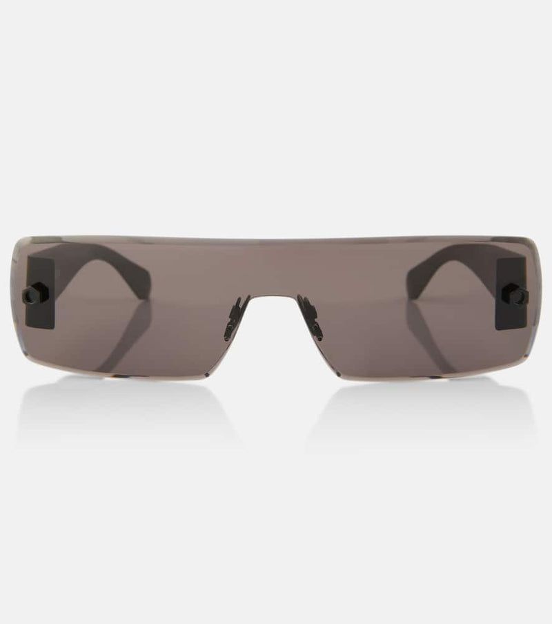 Alaïa Logo rectangular sunglasses