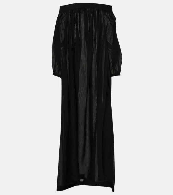 Alaïa Off-shoulder maxi dress | LYBSTORE