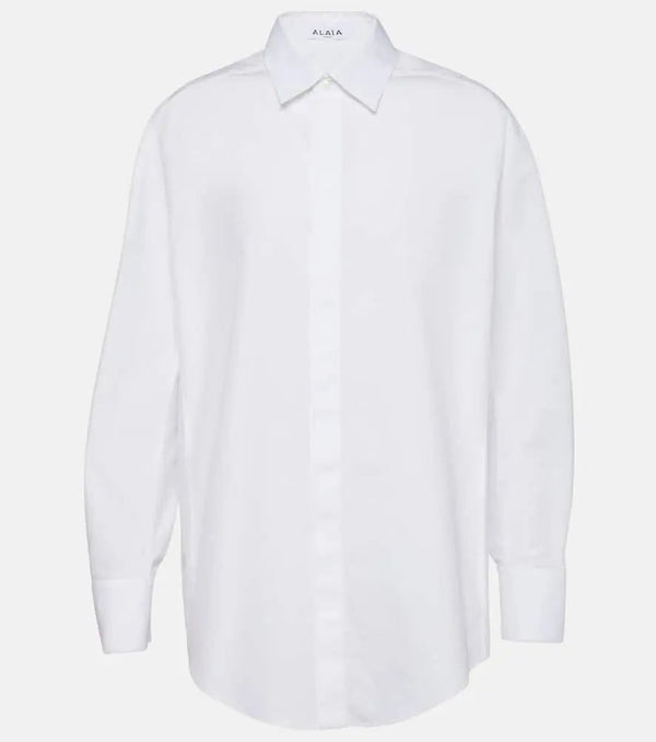 Alaïa Oversized cotton shirt | LYBSTORE