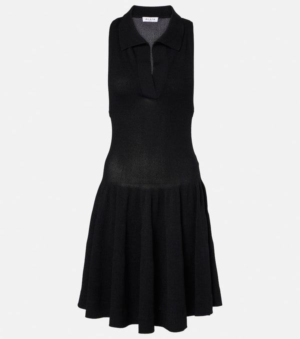 Alaïa Piquet polo dress