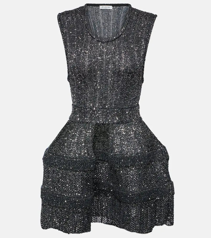 Alaïa Sequined minidress | LYBSTORE