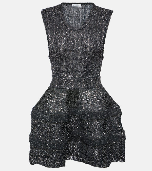 Alaïa Sequined minidress