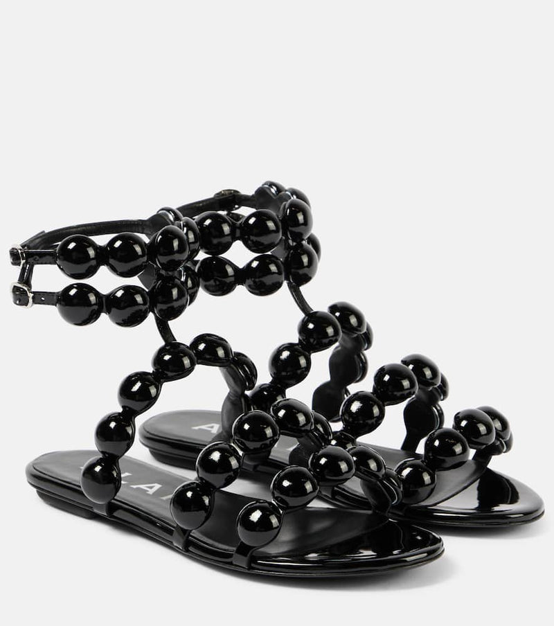 Alaïa Sphere leather sandals