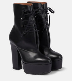 Alaïa Trekk 135 leather ankle boots | LYBSTORE