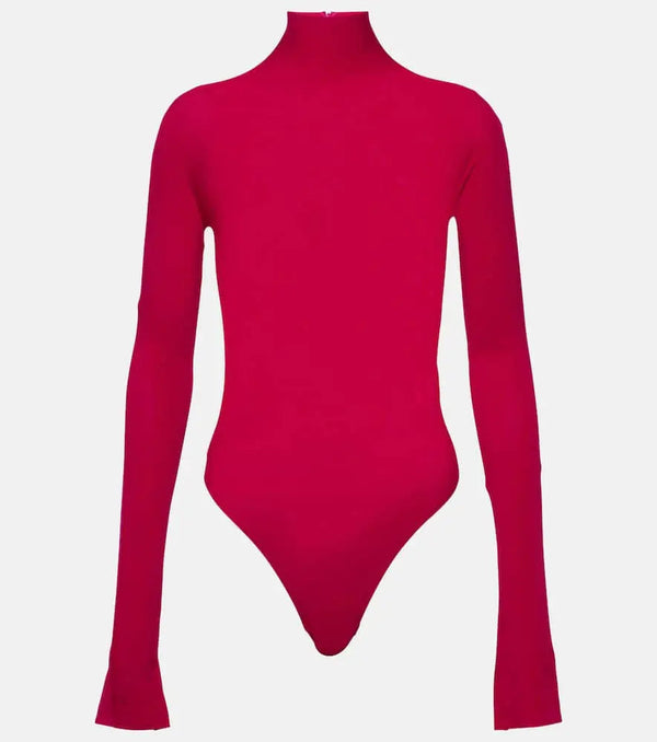 Alaïa Turtleneck jersey bodysuit | LYBSTORE