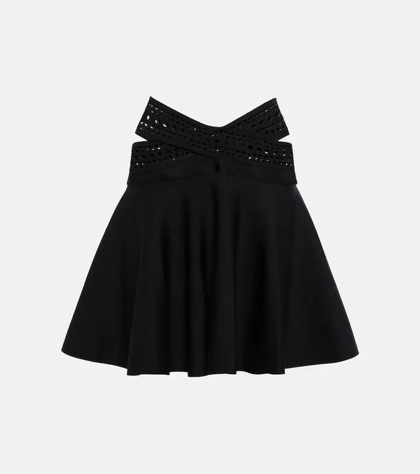 Alaïa Vienne high-rise miniskirt | LYBSTORE