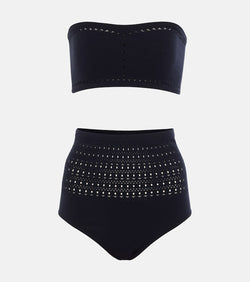 Alaïa Vienne seamless knitted bikini