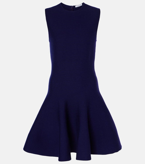 Alaïa Wool-blend minidress