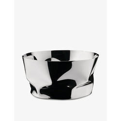 Alessi Compressioni stainless-steel basket 19.5cm