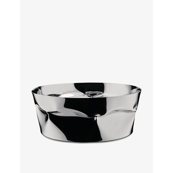 Alessi Compressioni stainless-steel centrepiece 24.5cm | LYBSTORE