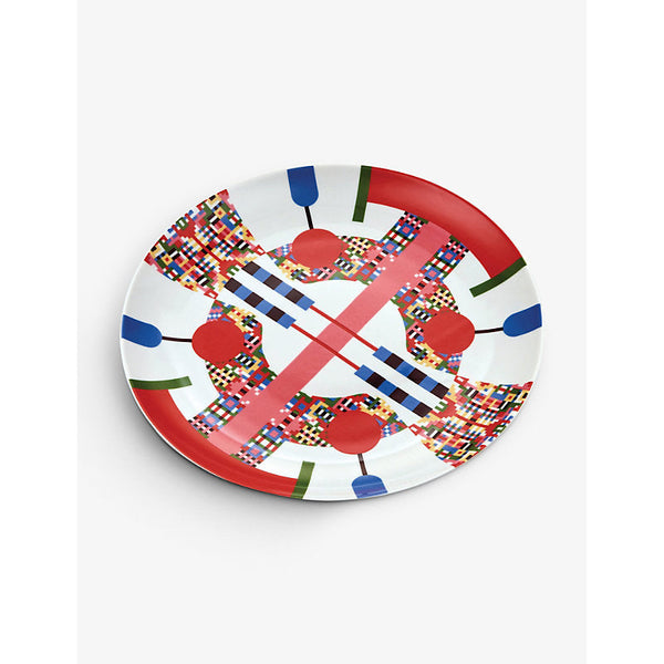 Alessi x Elena Salmistraro Holyhedrics pastry plate 30cm