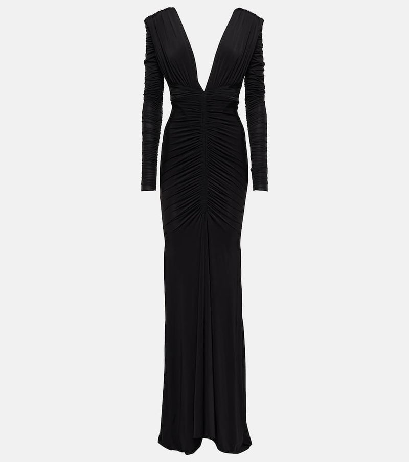 Alex Perry Dalton ruched gown