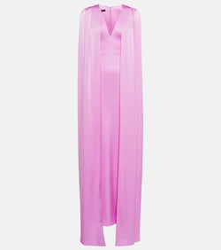 Alex Perry Hudson satin crêpe gown | LYBSTORE