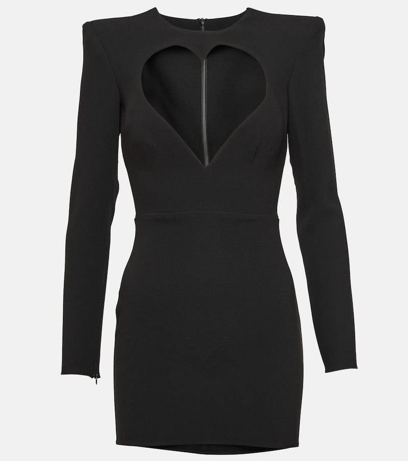 Alex Perry Mercer cutout crêpe minidress