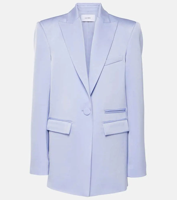 Alex Perry Satin crêpe blazer | LYBSTORE