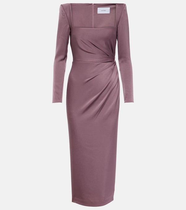 Alex Perry Satin midi dress