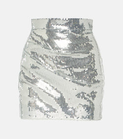 Alex Perry Sequined miniskirt