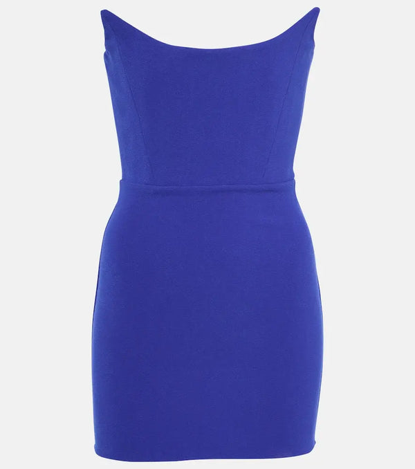 Alex Perry Strapless crepe minidress | LYBSTORE