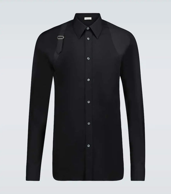 Alexander McQueen Cotton Harness shirt | LYBSTORE