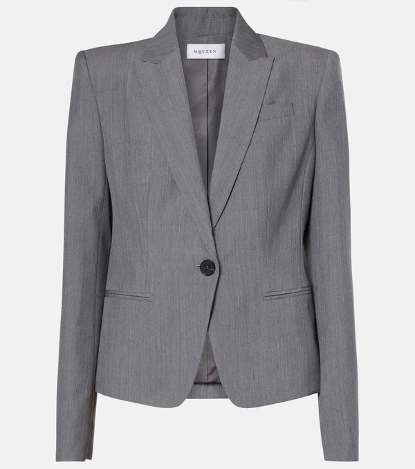 Alexander McQueen Fitted blazer | LYBSTORE