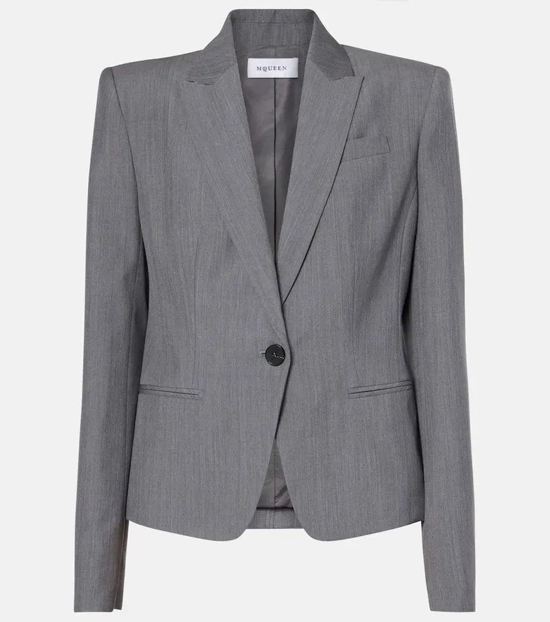 Alexander McQueen Fitted blazer | LYBSTORE