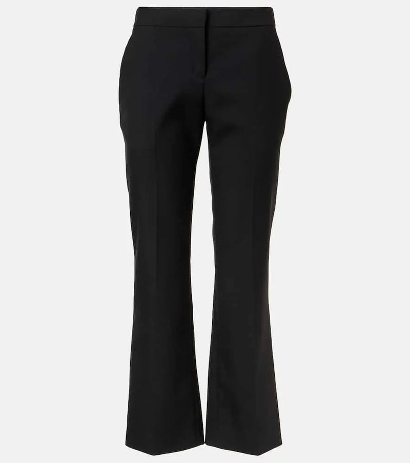 Alexander McQueen High-rise flared pants