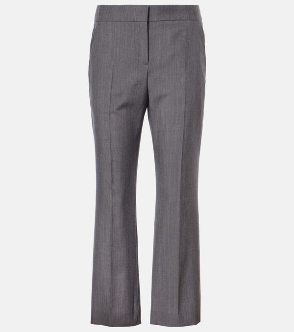 Alexander McQueen High-rise flared pants