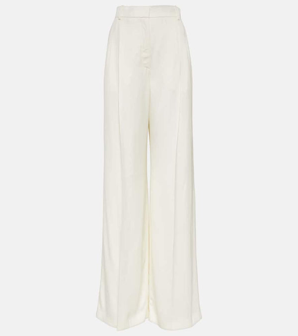 Alexander McQueen High-rise wide-leg suit pants