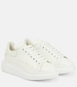 Alexander McQueen Oversized leather sneakers | LYBSTORE