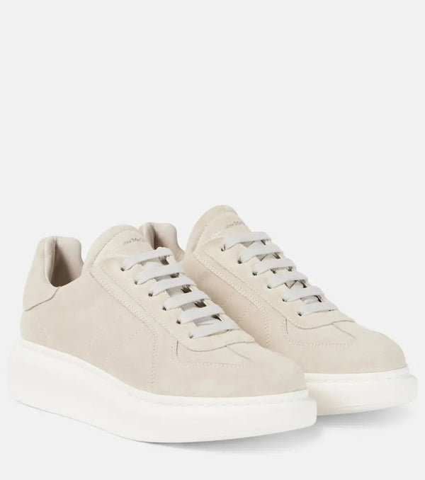 Alexander McQueen Oversized suede sneakers | LYBSTORE