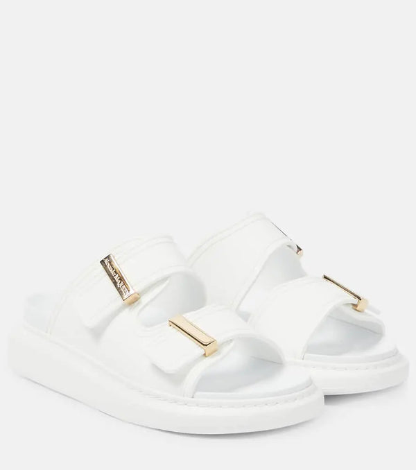 Alexander McQueen Rubber slides | LYBSTORE