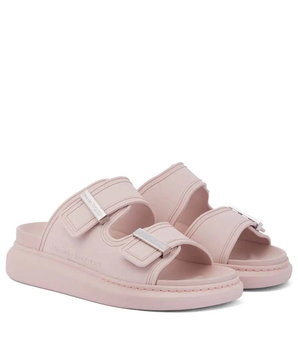 Alexander McQueen Rubber slides | LYBSTORE