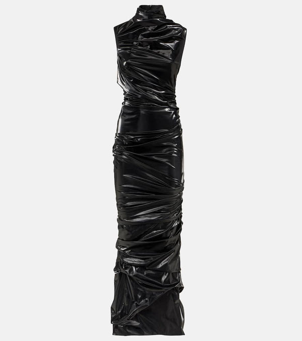 Alexander McQueen Ruched midi dress