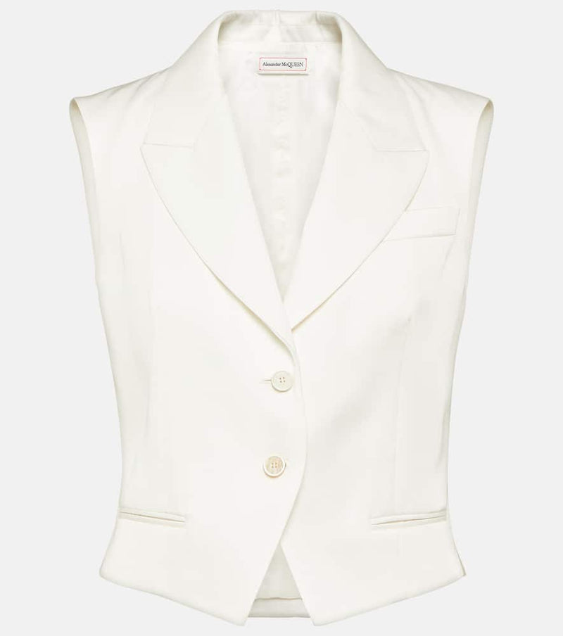 Alexander McQueen Single-breasted vest