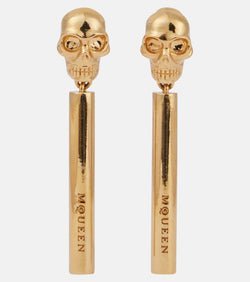 Alexander McQueen Skull bar earrings