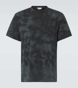 Alexander McQueen Skull tie-dye cotton jersey T-shirt