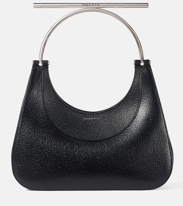 Alexander McQueen T-Bar Small leather shoulder bag | LYBSTORE