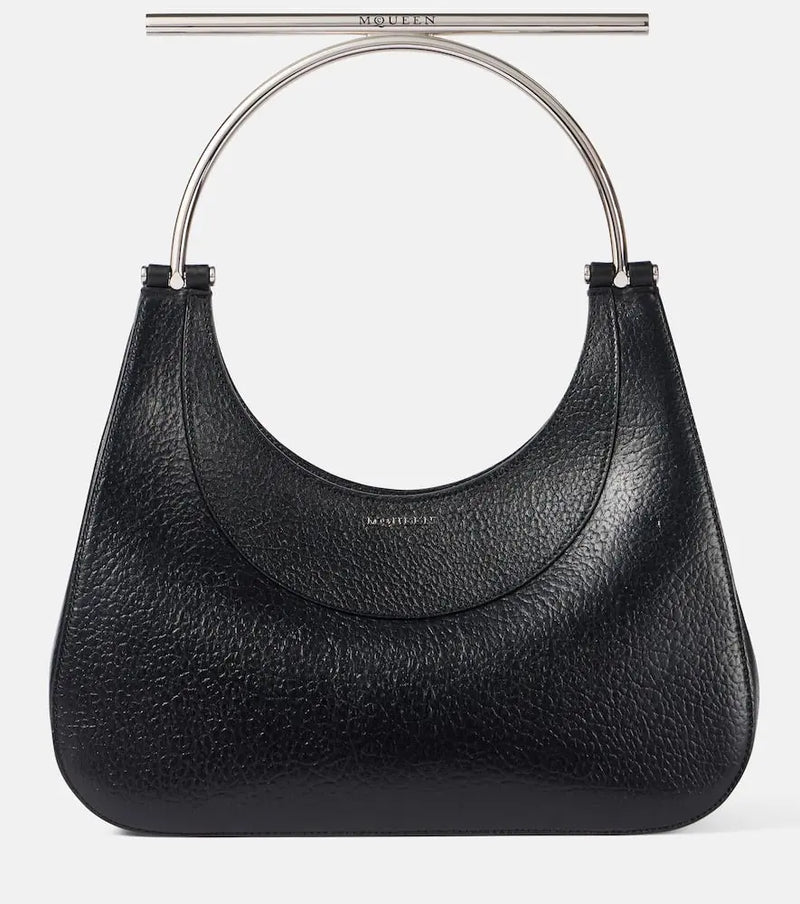 Alexander McQueen T-Bar Small leather shoulder bag