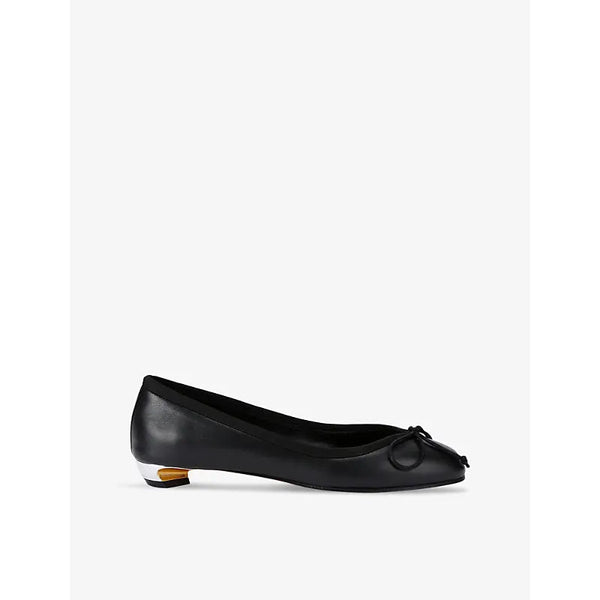 Alexander Mcqueen Armadillo leather ballet flats